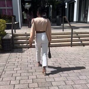 PAIGE Hoxton Slim in Crisp White ankle jeans size 25